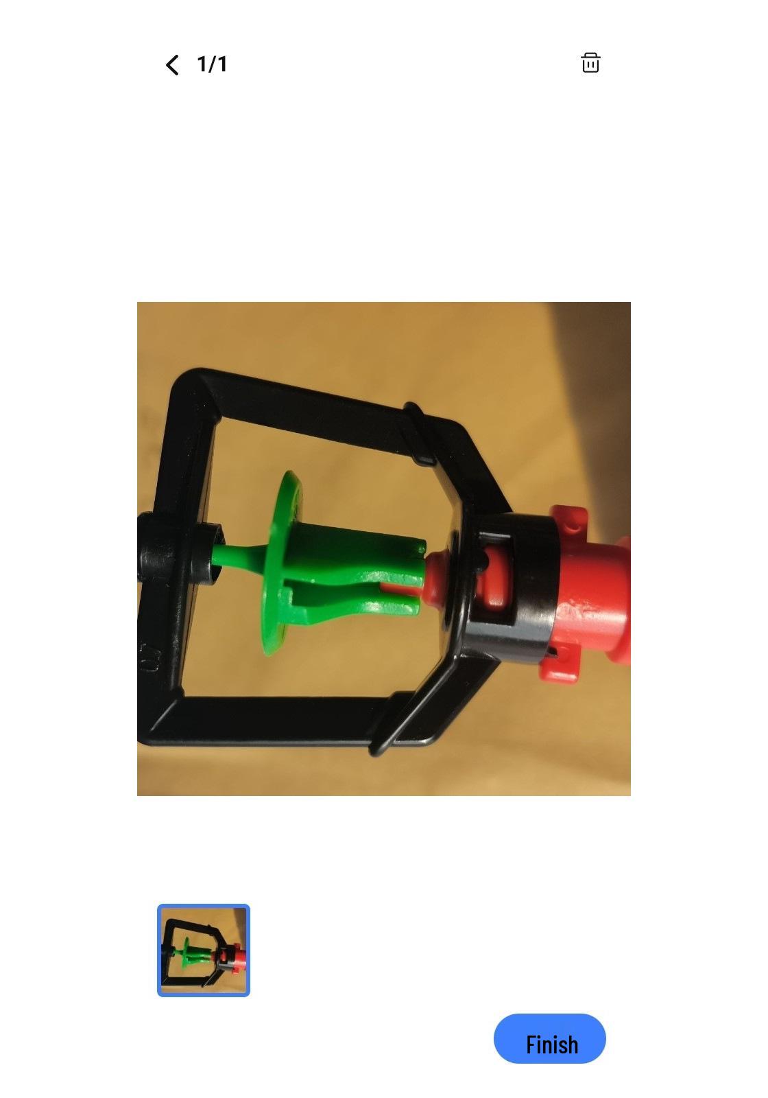 360° Rotating Micro Atomizing Sprinkler for Greenhouse Cooling