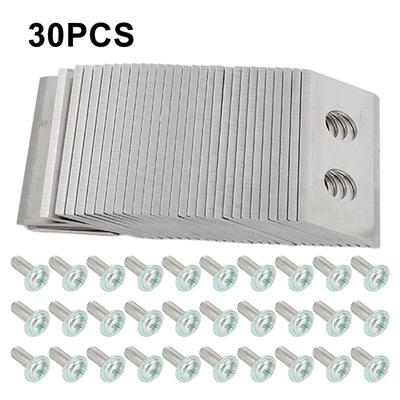 30pcs Stainless Steel Replacement Blades for WORX Robotic Lawn Mowers FOR Coated Rust Resistant Lightweight and Stable