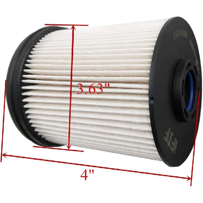 IFJF TP1015 Fuel Filter 5 Micron Replacement For -2024 Cadillac 3.0L L5P Duramax 2017-2024 Chevy Silverado/GMC 6.6L Sierra 2500HD 3500HD -2024 4500HD