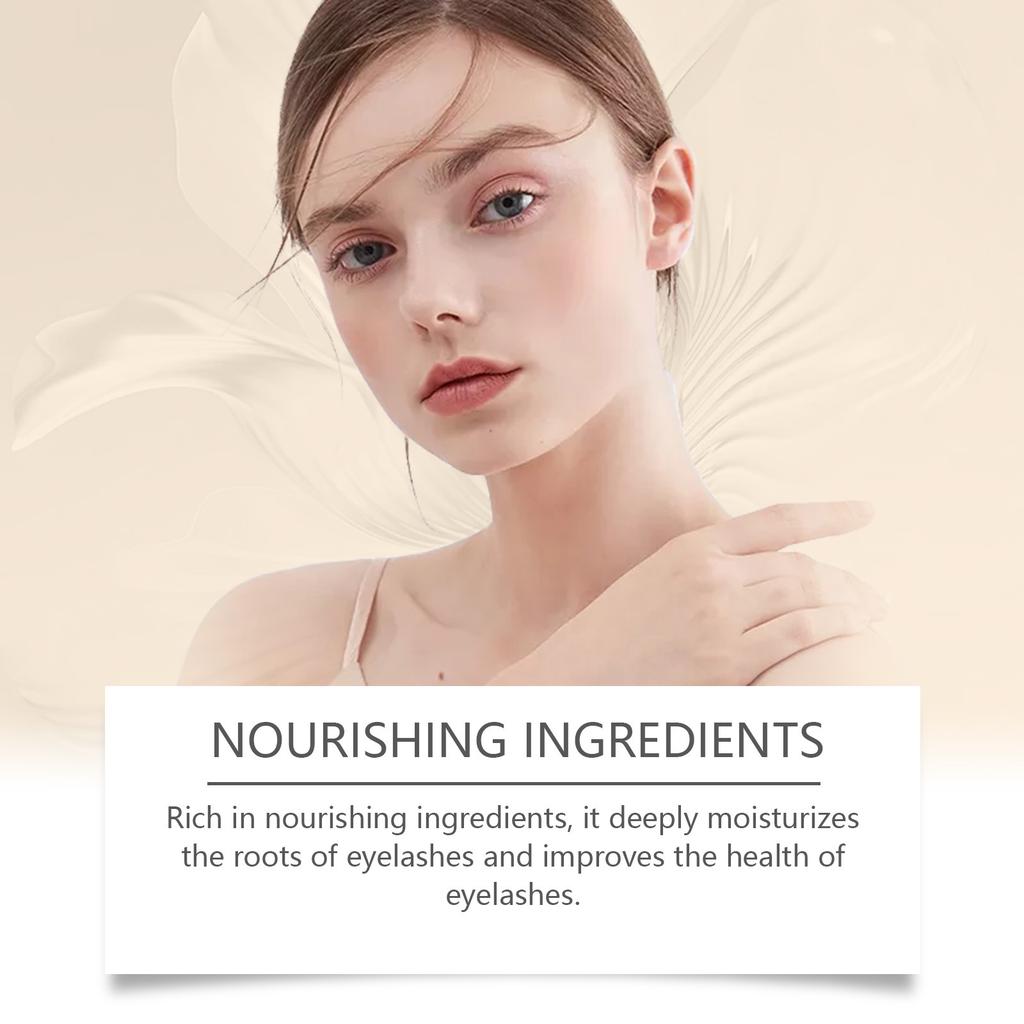 EELHOE Eyelash Serum Daily Gentle Care Natural Lashes Moisturizing Eye Area Nourishing Lash Growth Formula 3ml