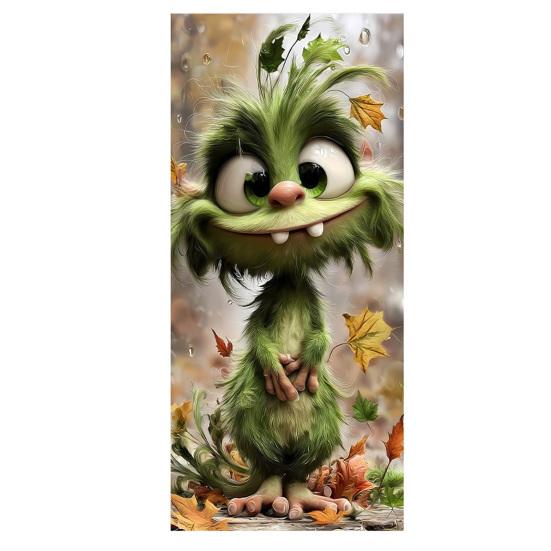

Dustbin Sticker Funny Cartoon Animal Wheelie Bin Decal Self Adhesive Cute Monkey Chicken Cat Sticker for Door Trash Cans Bins Driveway Garden Patio E
