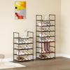 Dustproof Shoe Cabinet Dormitory Iron Shoe Cabinet Multi-layer Household Simple  Storage Rack Shoe Rack Foldable