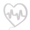 Heart Shaped LED Neon Sign Romantic Neon Light USB Battery Powered for Bedroom Wedding Proposal Party Decoration Pink