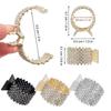 Full Diamond Rhinestone Hair Clip Elegant Shark Hair Claws New Ponytail Holder  Girl