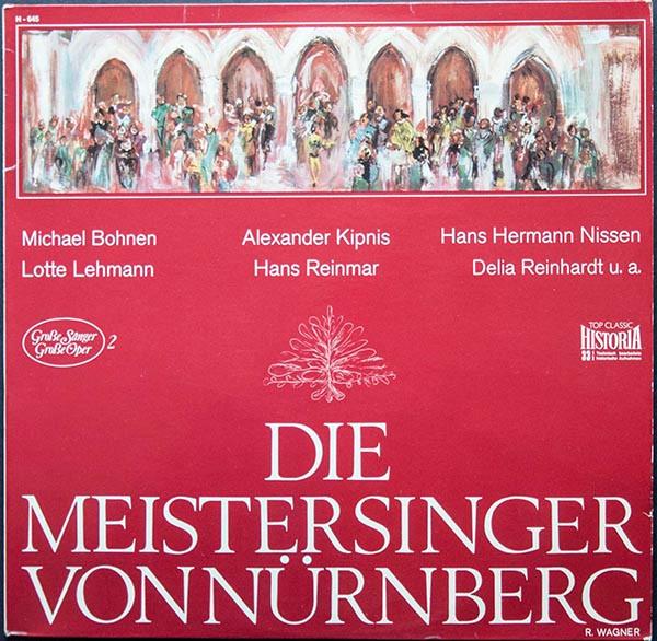 

LP Record RICHARD WAGNER Die Meistersinger Von Nurnberg H645 Historia 1971 Germany Classical Used