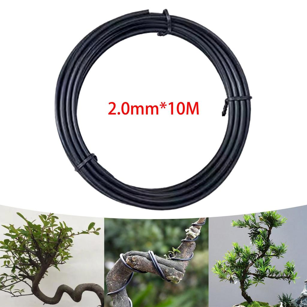 Bonsai Training Wire Plant Cage Holder Total 5M/10M Plants Trellis Plants Stem Trainer for Patio Indoor Balcony Yard Equipment