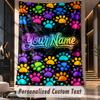 Neon (69) Theme Custom Tapestry Personalized Custom Name Text Wall Hanging Tapestry Home Decor Background Cloth