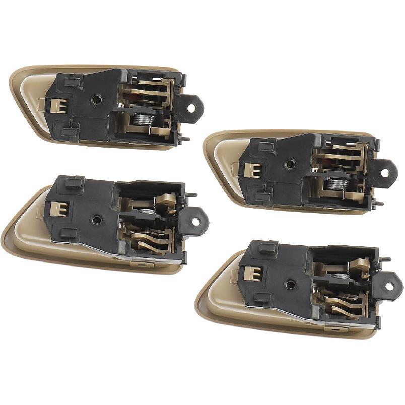 IRONTEK Interior Door Handle for Front/Rear Driver and Passenger Side Fit for Toyota Camry 1997-2001 Inner Door Handle #69206-AA010-E0,