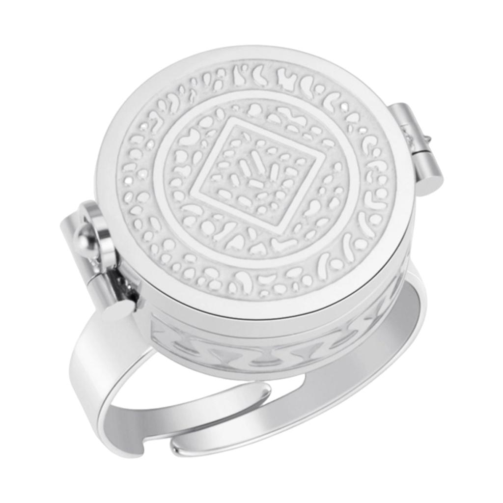 2In1 Retro Lipstick Storage Ring Leak Proof Portable Lip Care Tool Lightweight Stylish Touch Ups Rings Hold Pills/Lipstick/Balm