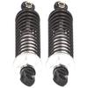 2Pcs 80mm RC Aluminium Shock Absorber Damper for TRAXXAS SLASH 2WD RC Car Upgrade PartsSilver