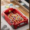 Pursuefree Inflatable Racing Car Mattress for Kids - Indoor & Outdoor Use