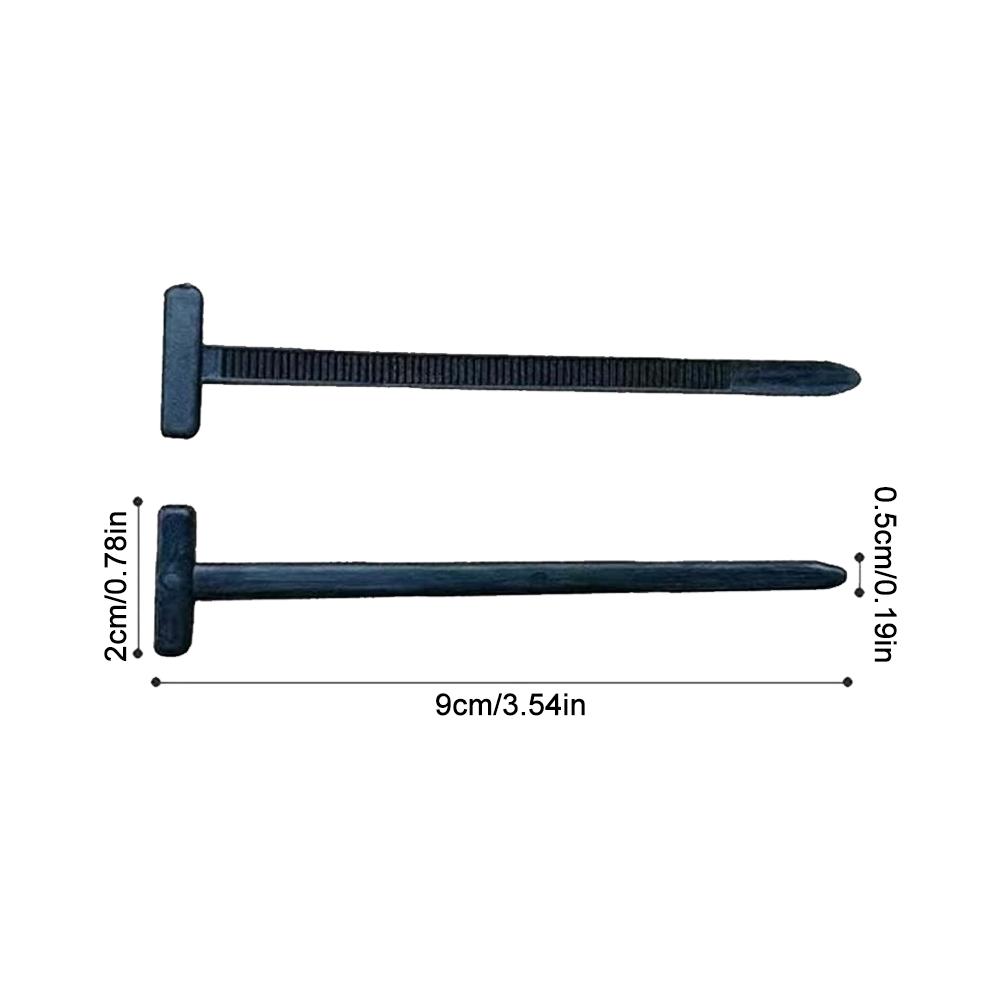 Self-locking Plastic Nylon Cable Tie 20/50/100pcs Universal Cable Tie Retainer Heavy Duty Nylon Zip Ties Car Accessories