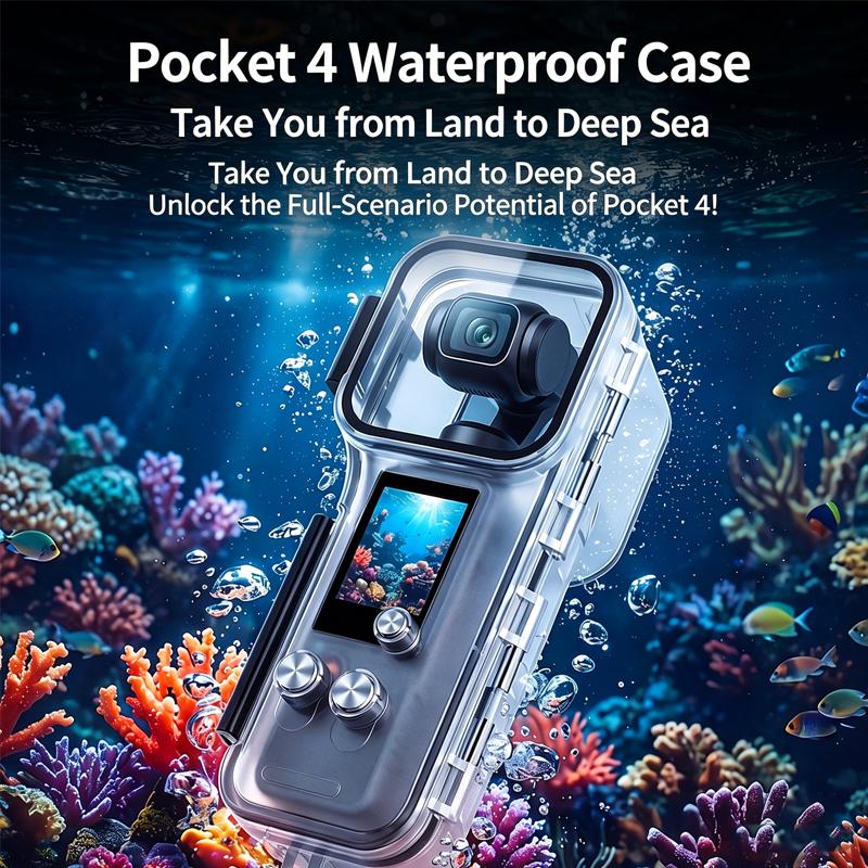 Waterproof Case for DJI Osmo Pocket 1 Diving Housing Case 11M Underwater Diving Protective Shell Pocket 1 Camera Accessories