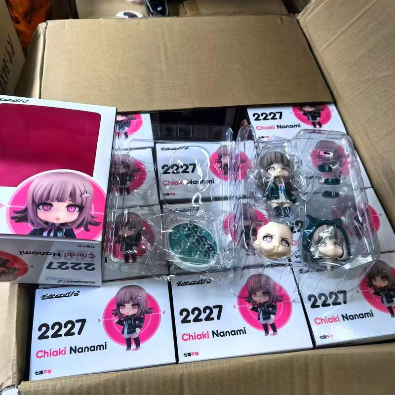 #2227 #2580 Danganronpa Reload Nanami Chiaki 2625# Kirigiri Kyoko Anime Girl Figure Collection Movable Model Doll Set Toy Gift