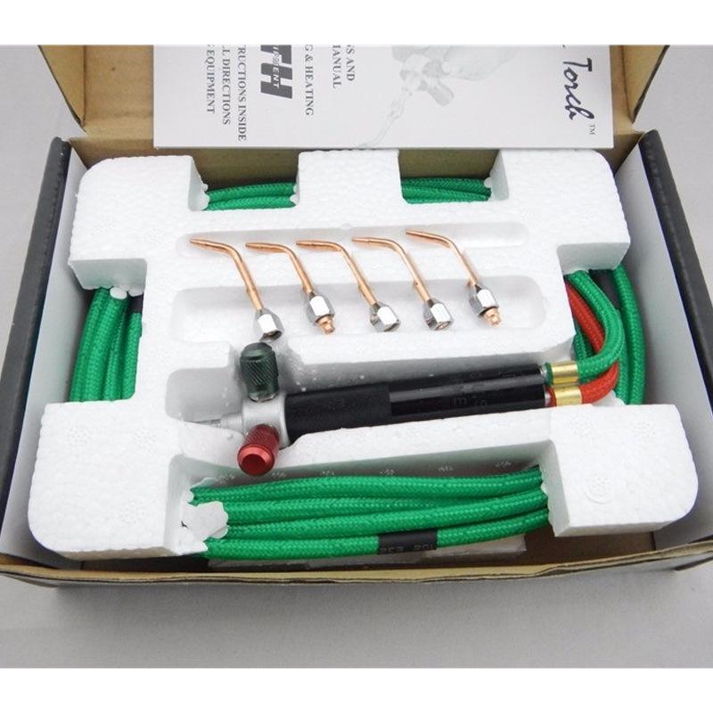 Mini Oxy-Acetylene Welding Torch for Platinum, Stainless Steel, and Metal