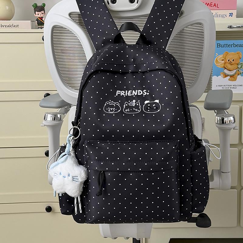 Schoolbag Japanese Ins Style Schoolbag for Female Niche Students Simple and Cute Girl Backpack for Junior High School Girls Small Fresh Backpack