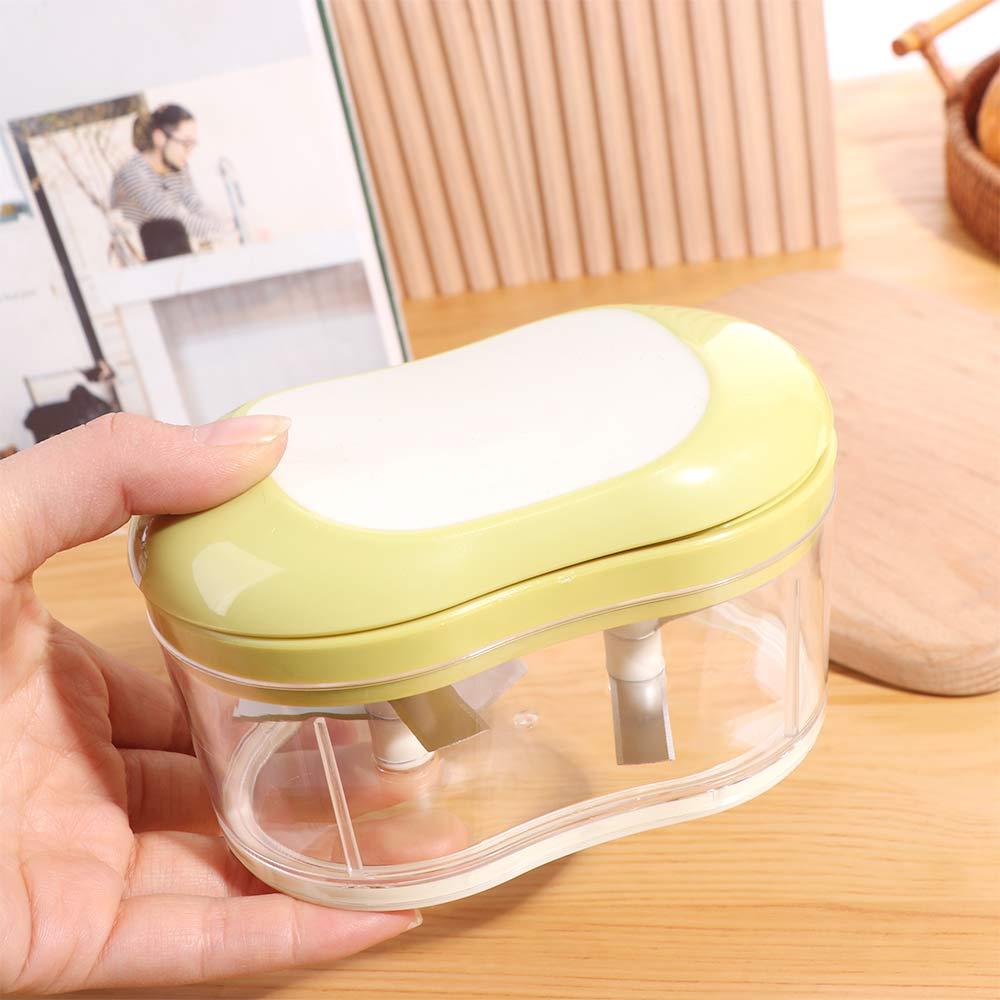 Hand Push Design Garlic Masher Oval Onion Cutter Food Processor Garlic Chopper  Chili
