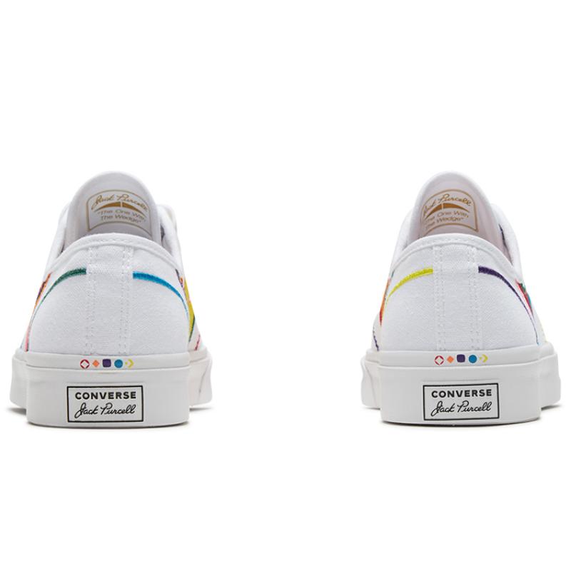 Converse Jack Purcell Chinese Year Trendy Comfortable Low-Top Espadrilles Unisex White