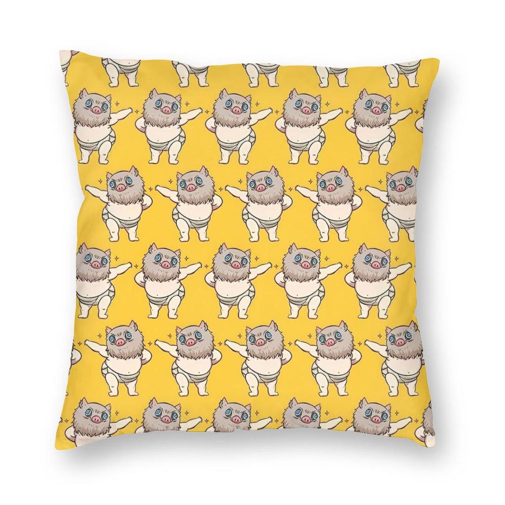 Anime Demon Slayer Tengen Uzui Pillowcase Printing Fabric Cushion Cover Decorations Throw Pillow Case Cover Car Square Xcm