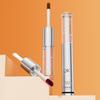 Double Head Tear Lip Glaze + Lip Moisturizing Oil, Matte Matte Surface Waterproof, Non-Fading, Non-Sticking Cup Tear Lipstick Lip Gloss