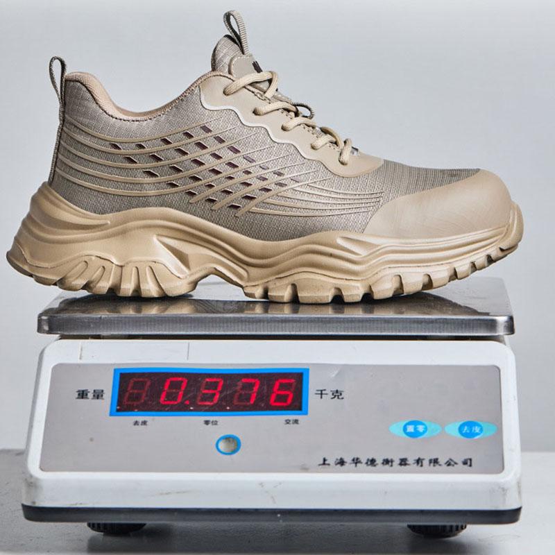 Oulylan Lżejsze Oddychające Buty Bezpieczeństwa Męskie Robocze z Noskiem Stalowym Izolowane Buty Robocze Antyprzebiciowe Antyuderzeniowe Buty Antystatyczne