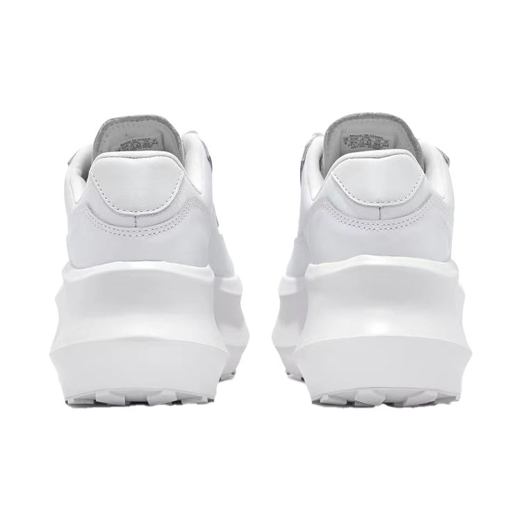 Comme Des Garçons X Salomon SR811 Leather Platform Sneakers Unisex Sneakers White 473580