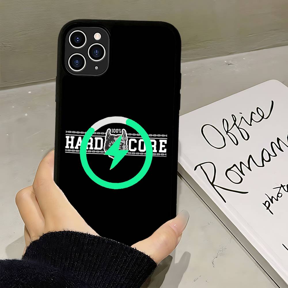 100 Hardcore Dog To The Bone For Magsafe Magnetic Phone Case For IPhone 17 16 Pro Max 15 Plus 14 13 12 11 Cover