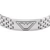Emporio Armani Stainless Steel ID Bracelet One Stainless No Jewels Men's (Model EGS3126040), Size, Steel,
