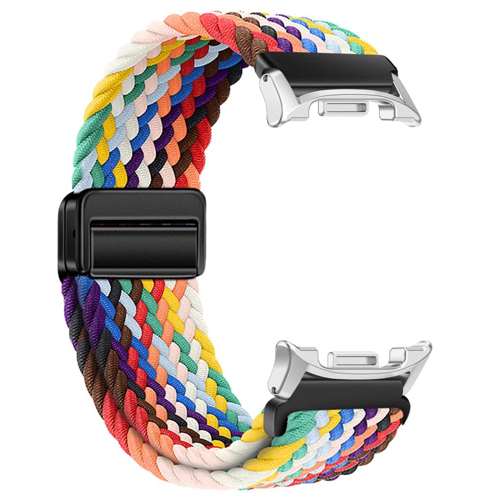 1 st Magnetiskt armband för Samsung Galaxy Watch 8 Band 40/44mm Sport Flätat Loop för Galaxy Watch 8 Classic/Ultra 2025 Band