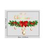Christmas Wallpaper Glass Stickers New Year Window Decoration Painting Ball Stickers Christmas Atmosphere Bow Wall Stickers