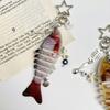 Lifelike Moving Fish Lure Keychain Key Holder Decoration For Angling Hobbyists Multidirectional Key Holder Accessory