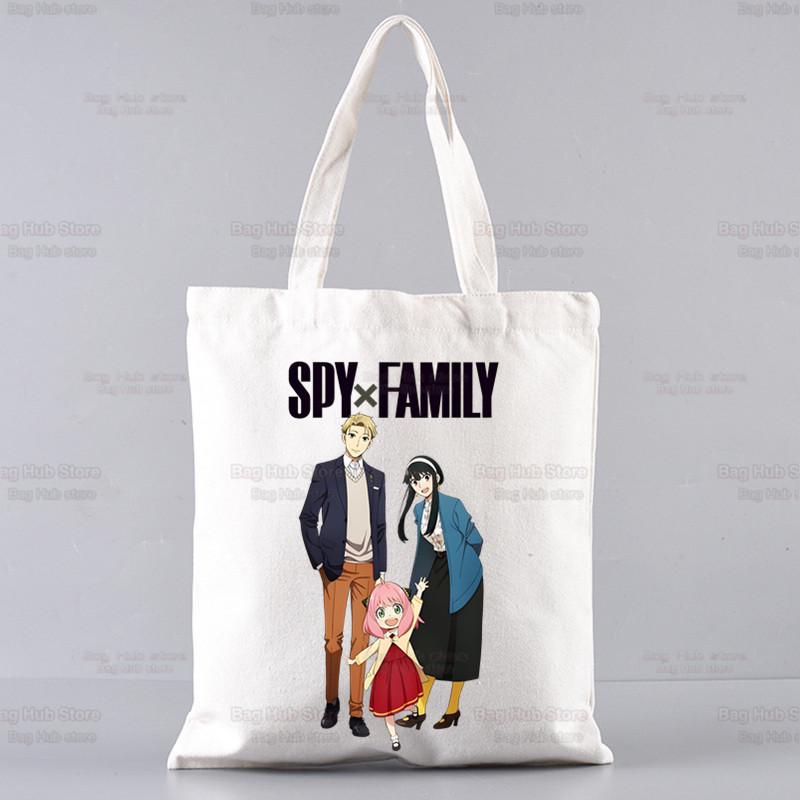 Spy X Family Harajuku Canvas Tote Bag