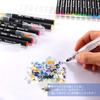 Ohuhu Water-based Pens, Watercolor Pens, 24 Color Set, 1 Water Brush, Marker Pen, Color Pen, Call...