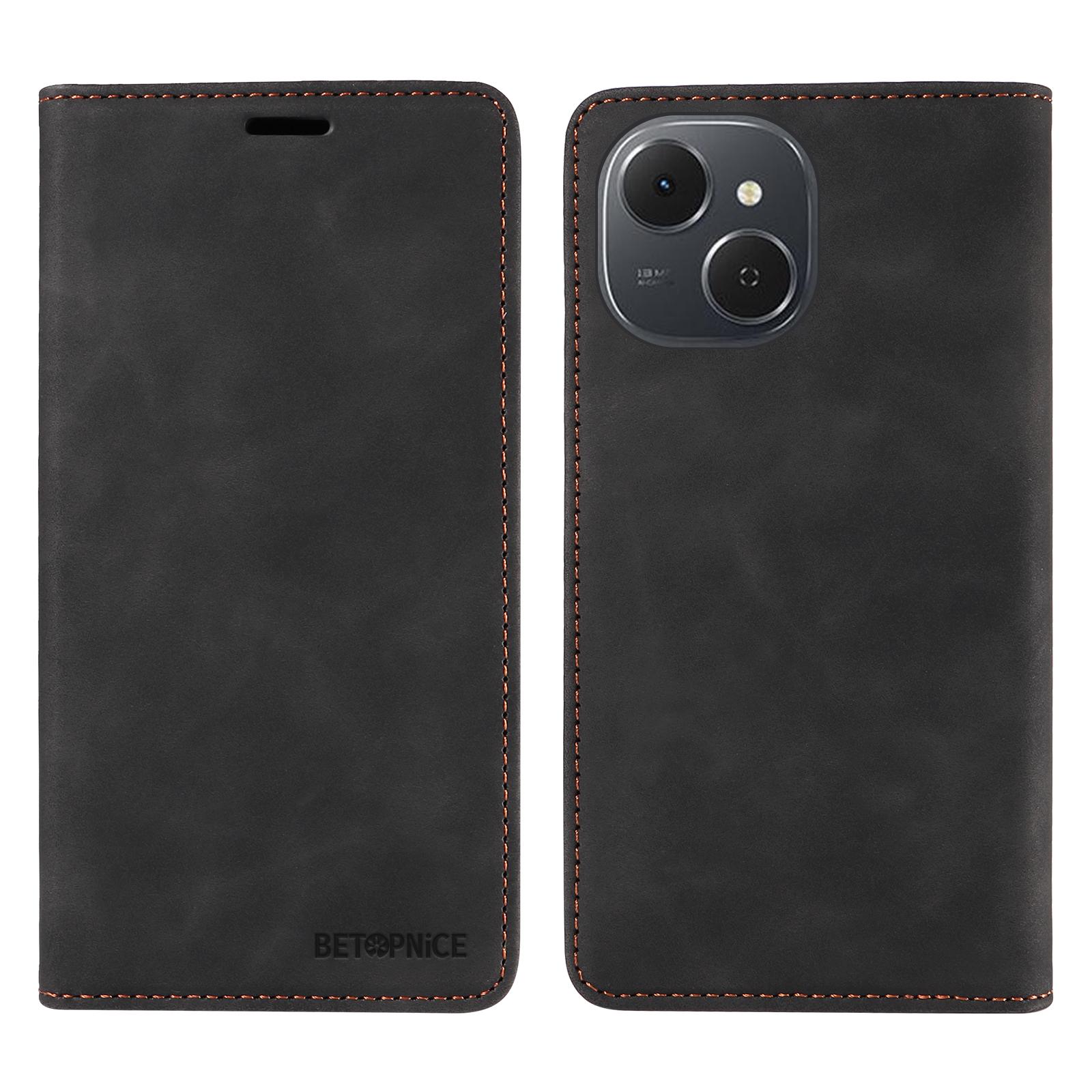 

For TECNO Spark 40C Case BETOPNICE Magnetic Closure RFID Blocking Wallet Stand Leather Phone Cover C