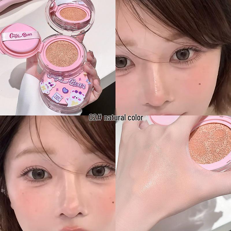 Gege Bear Feuchtigkeitsspendende Mist Foundation: Langanhaltendes, aufhellendes & makelloses Schönheits-Make-up.