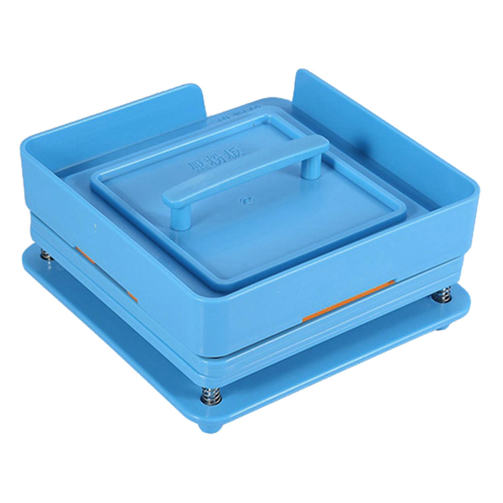 

Капсульные пластины с распределителем 100 отверстий Инструмент для заполнения порошка 00#(Без пластины для порошкового блока) белый