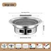 Oeny Korean Style Large Charcoal BBQ Grill