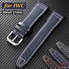 20mm 21mm Genuine Cowhide Watch Strap Belt for IWC Pilot Portugieser Portofino Men Women Soft Waterproof Callfskin Bracelet Band