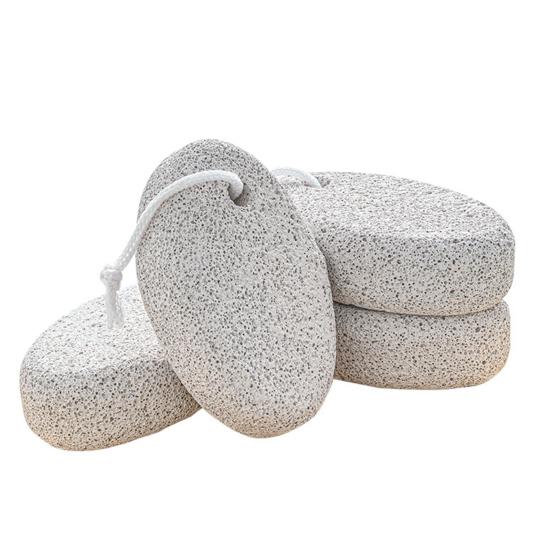 Natural Pumice Stone Heavy-Duty Callus Remover for Dry & Rough Heels Exfoliating Stone for Cracked Feet Dead Skin Remover Spa-Grade Foot Care Tool