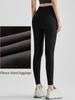 Women's Fleece-Lined High-Waist Yoga Pants - Butt-Lifting, Thickened Fitness Leggings for Autumn/Winter
