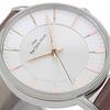 The Clock House MCA5002-WH1B Men's Casual, Simple, Waterproof Analog Watch, White