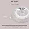 YGK ISO Hunter Kevlar Jigging Line - 5м Износостойкий Поводочный Шнур Белого Цвета