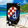 Croatian Football Crest Design Microfiber Beach Towel, Lightweight And Quick-Dry, for Summer Travel, Beach Essential, Swimming Pool Outdoor