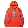 Monkey Graffiti Sweatshirt Arcane Jinx Hoodies Unisex Two Sides Street Sportswear Harajuku Grunge Aesthetic Pullovers