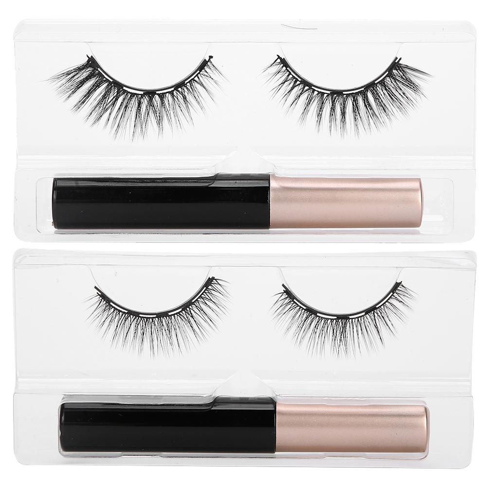 

Магнитная жидкая подводка для глаз Длинные толстые магнитные накладные ресницы Набор инструментов для макияжа ресниц