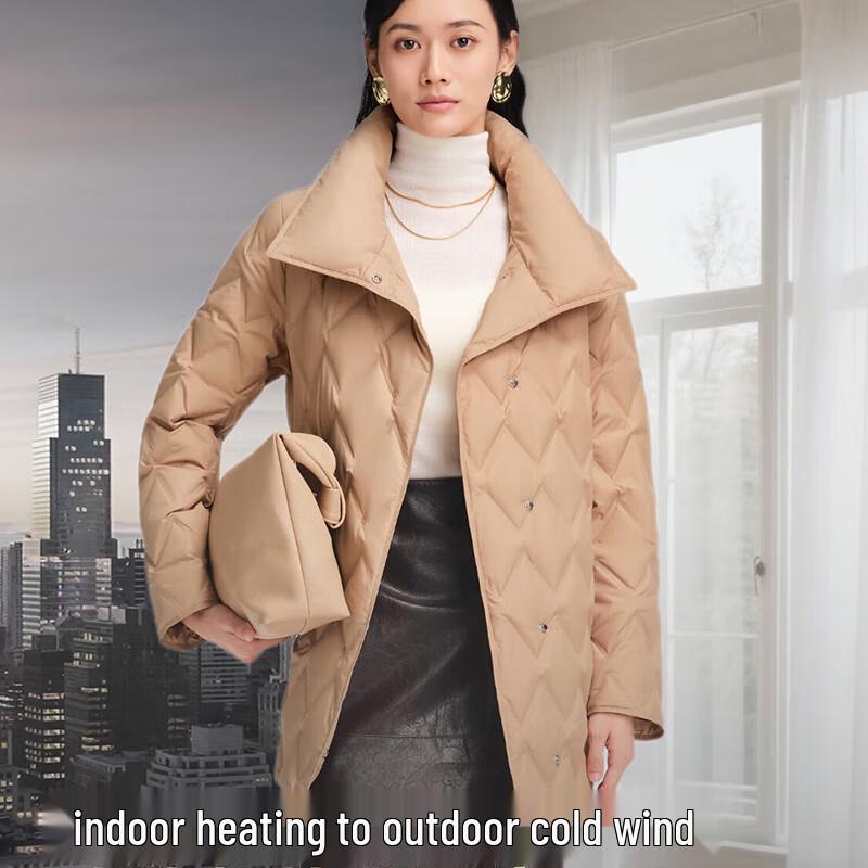 BOSIDENG B250134142 Collared Commuter Down Jacket