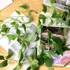 Artificial Plant No-Maintenance Long-Lasting Freshness Green Artificial Vine Realistic Texture Flexible Vines Faux