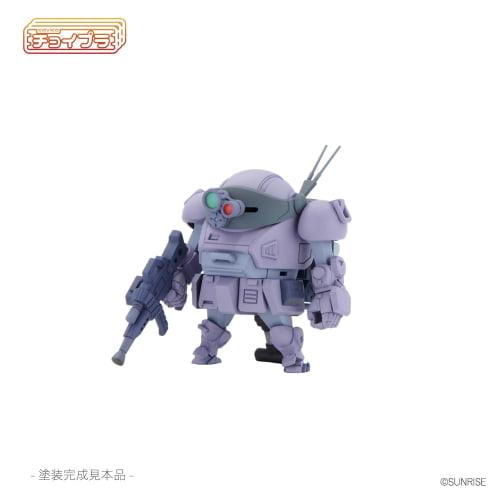 Cavico Choipla Series Armored Trooper Votoms ATM-09-ST Scopedog, Melquia Army Colors, Parachute Pack Equipped, Approximately 45mm Tall, Non-Scale Plas