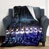 Name Custom Super Junior Poster Print Flannel Blanket High Quality Warm Comfortable Cover for All Seasons Perfect for Gifts Home Decor