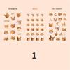 Mr. Paper Cute Cat Head Flat Sticker Cartoon Animal Guka DIY Handbook Decoration Kawaii Stickers Stationery 4 Style